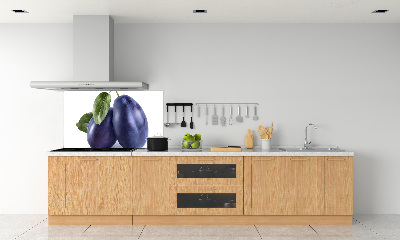 Spatscherm keuken Pruimen