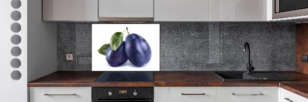Spatscherm keuken Pruimen