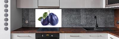 Spatscherm keuken Pruimen