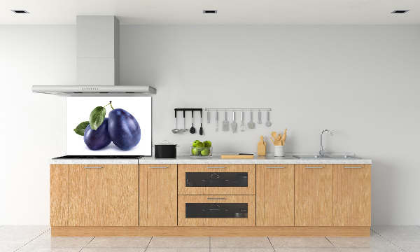 Spatscherm keuken Pruimen