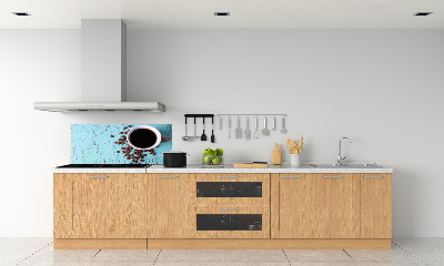 Spatplaat keuken Zwarte koffie