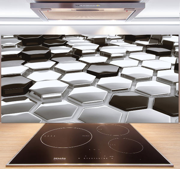 Panel do kuchni Abstrakcja 3D