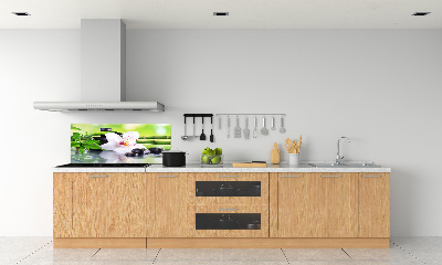 Panel między meble w kuchni Orchidea