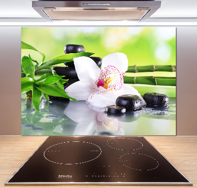Keuken achterwand Orchidee