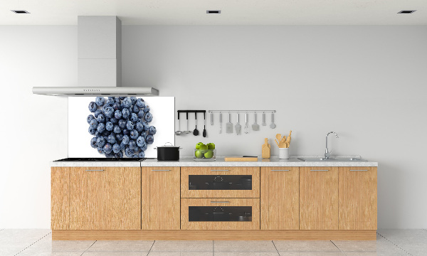 Glazen achterwand keuken Bessen