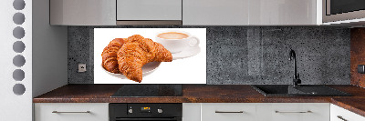 Panel do kuchni Rogaliki i kawa