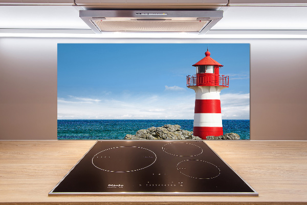 Spatscherm keuken Vuurtoren