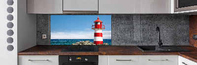 Spatscherm keuken Vuurtoren