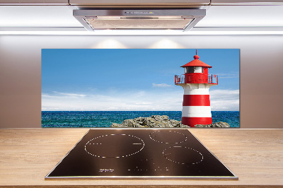 Spatscherm keuken Vuurtoren