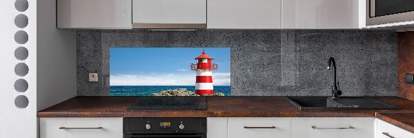 Spatscherm keuken Vuurtoren