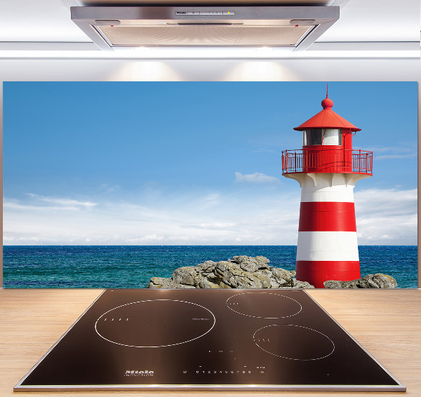Spatscherm keuken Vuurtoren