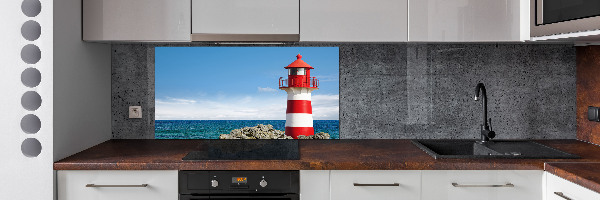 Spatscherm keuken Vuurtoren