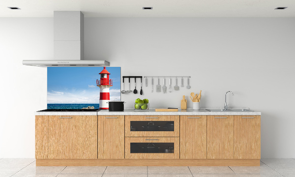 Spatscherm keuken Vuurtoren