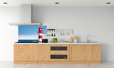 Spatscherm keuken Vuurtoren