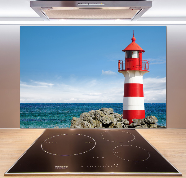Spatscherm keuken Vuurtoren