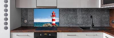 Spatscherm keuken Vuurtoren