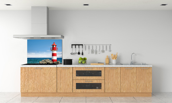 Spatscherm keuken Vuurtoren