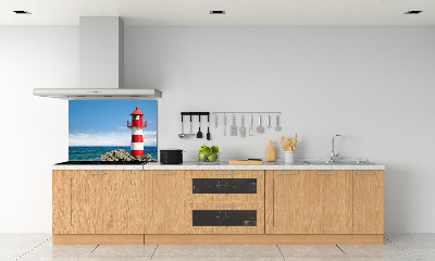 Spatscherm keuken Vuurtoren