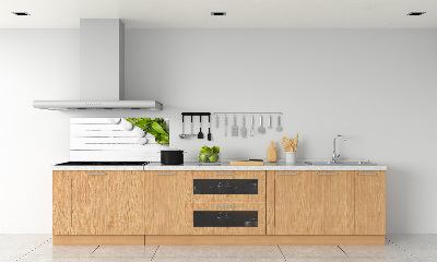 Glazen achterwand keuken Bamboe