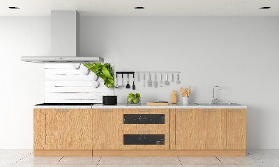 Glazen achterwand keuken Bamboe