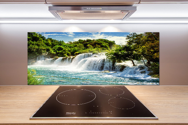 Spatplaat keuken Krka-waterval