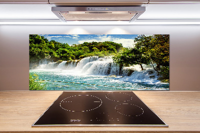 Spatplaat keuken Krka-waterval
