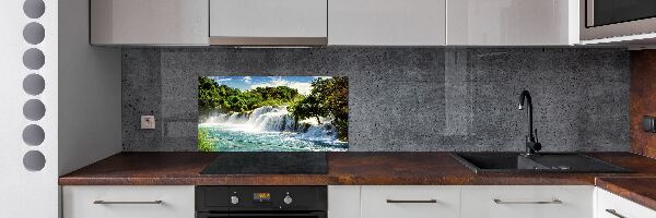 Spatplaat keuken Krka-waterval