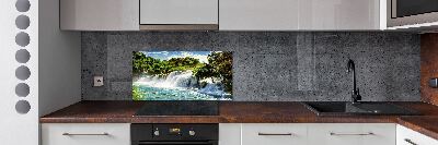 Spatplaat keuken Krka-waterval
