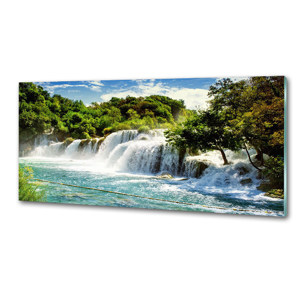 Spatplaat keuken Krka-waterval