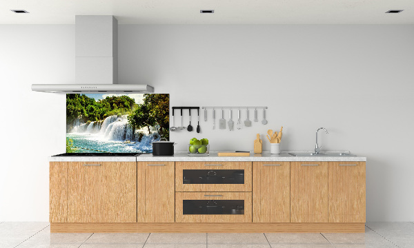 Spatplaat keuken Krka-waterval