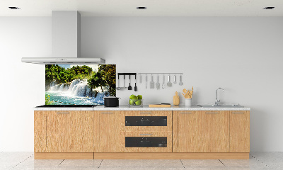 Spatplaat keuken Krka-waterval