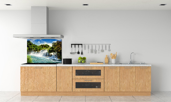 Spatplaat keuken Krka-waterval