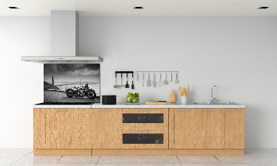 Achterwand keuken Motorfiets
