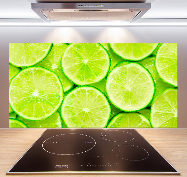 Spatscherm keuken Limoenen