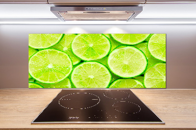 Spatscherm keuken Limoenen