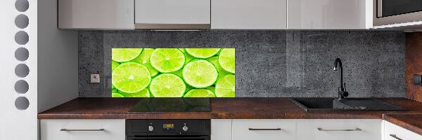Spatscherm keuken Limoenen