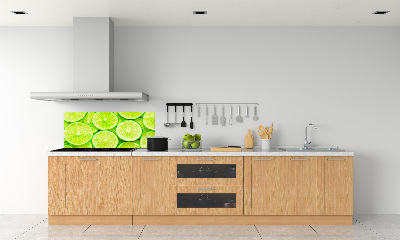 Spatscherm keuken Limoenen