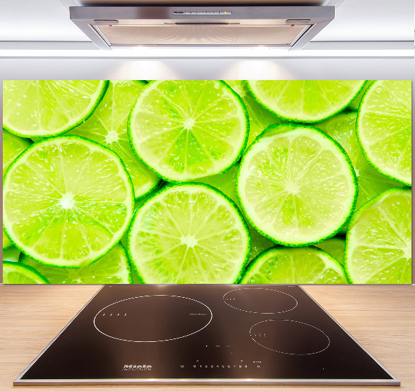 Spatscherm keuken Limoenen