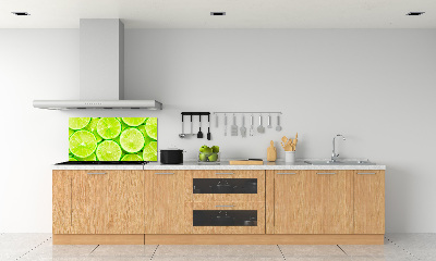 Spatscherm keuken Limoenen