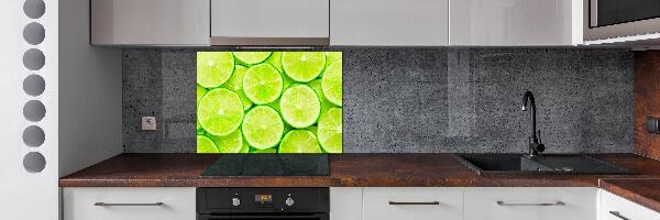 Spatscherm keuken Limoenen