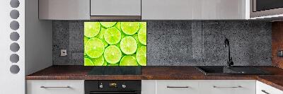 Spatscherm keuken Limoenen