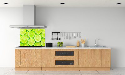 Spatscherm keuken Limoenen