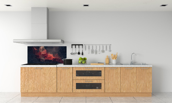 Spatscherm keuken Abstracte achtergrond