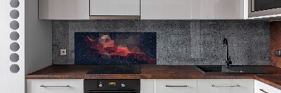 Spatscherm keuken Abstracte achtergrond