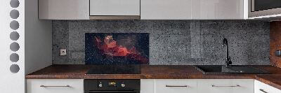 Spatscherm keuken Abstracte achtergrond