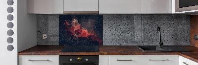 Spatscherm keuken Abstracte achtergrond