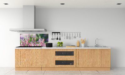 Achterwand keuken Heidebloemen