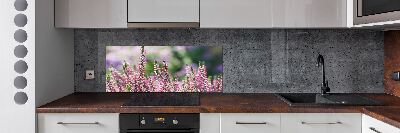 Achterwand keuken Heidebloemen
