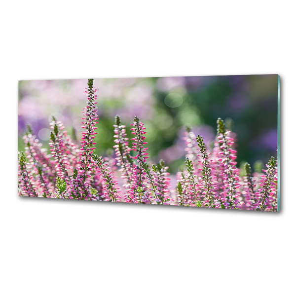 Achterwand keuken Heidebloemen