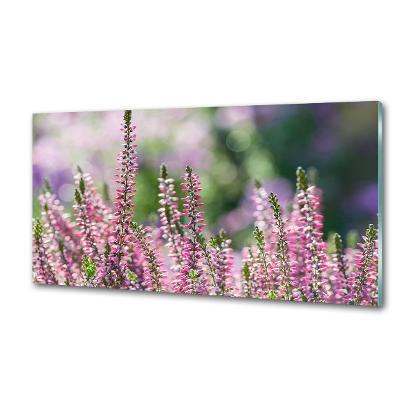 Achterwand keuken Heidebloemen